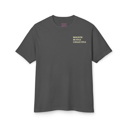 HUSTLE Unisex Garment-Dyed Heavyweight Cotton Tee